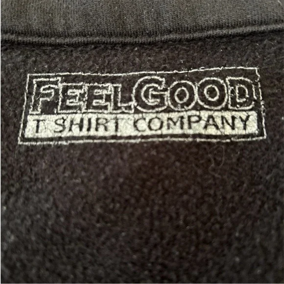 Feel Good T Shirt Company Casual Black ContemporaryTote Bag w/side pocket soft - Picture 7 of 8